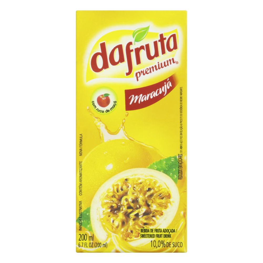 imagem de REFRESCO  DAFRUTA MARACUJA  200ML