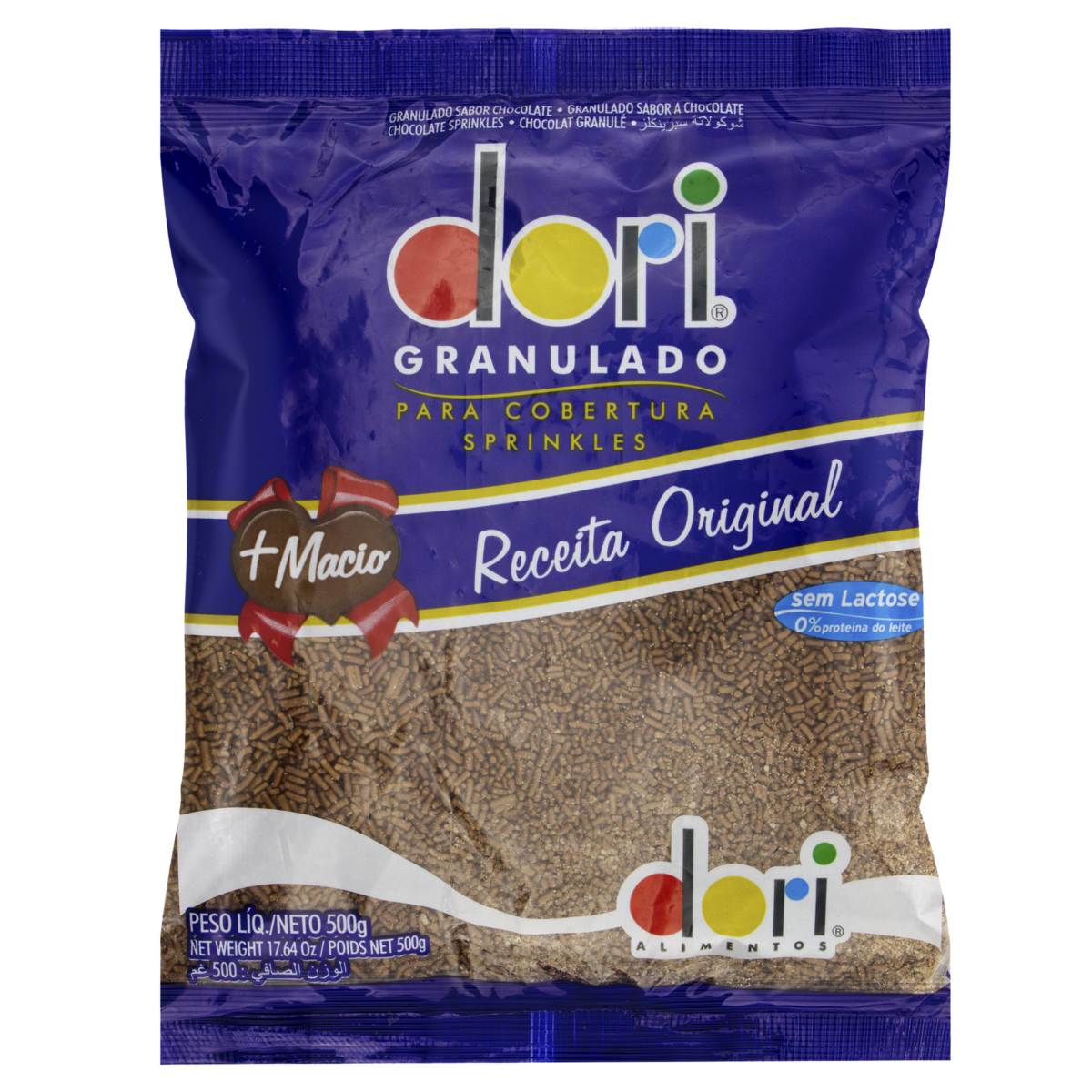 imagem de CHOC GRANULADO DORI HAPPY MANIA 500G PT