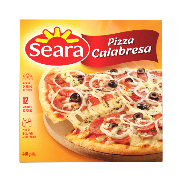 imagem de PIZZA SEARA CALABRESA 460G
