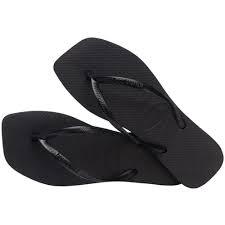 imagem de SAND HAVAIANA SLIM SQUARE PRETO 37 38
