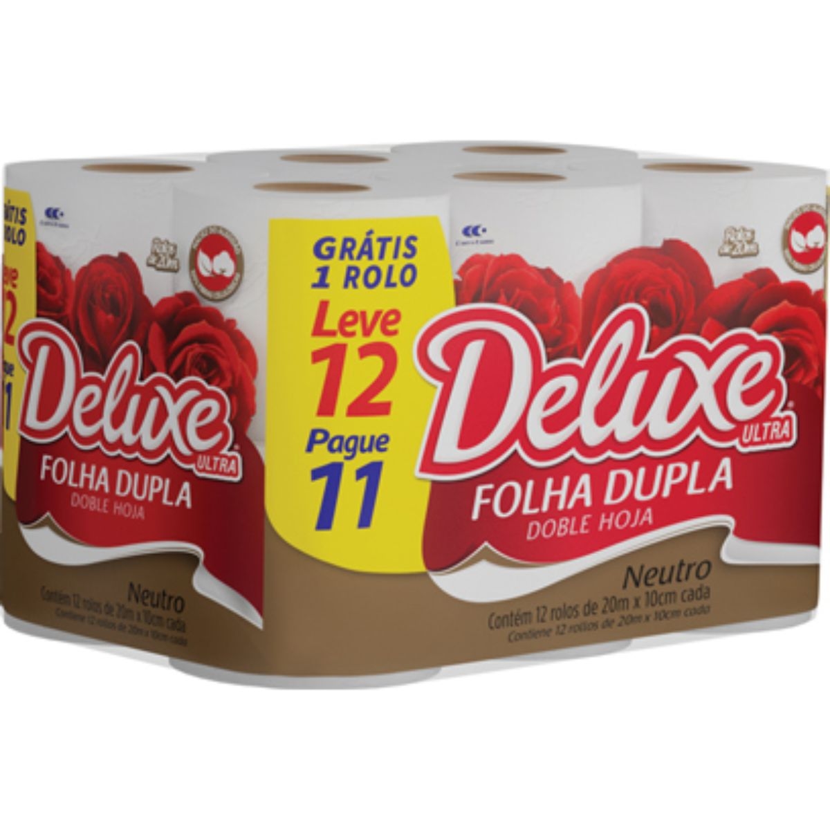 imagem de PAPEL HIG  DELUXE FD 12X 20M