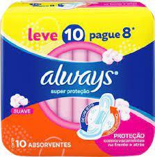 imagem de ABS ALWAYS SUAVE  LV10 PG8UN