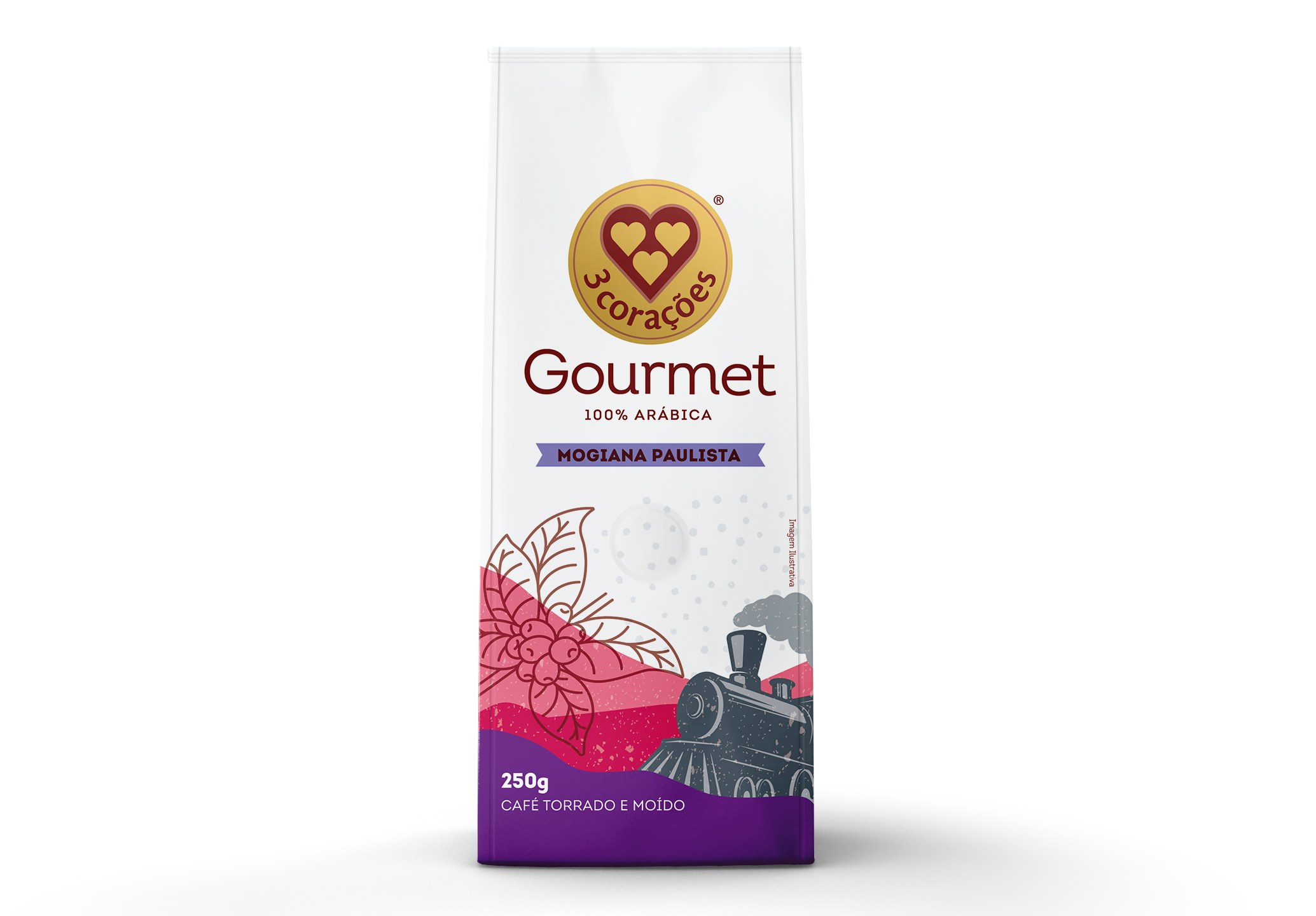imagem de CAFE TRES COR GOURM SUL DE MINAS 250G