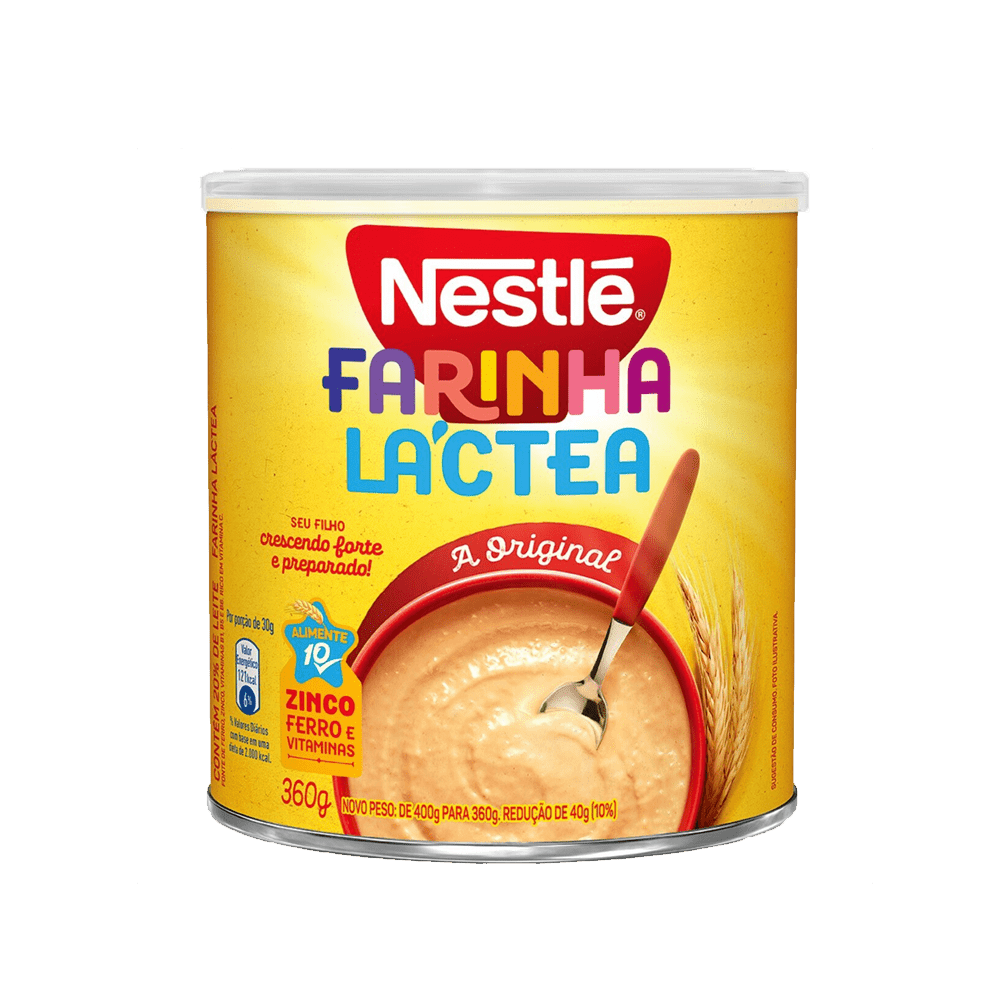 imagem de FARINHA LACTEA NESTLE LT 360G