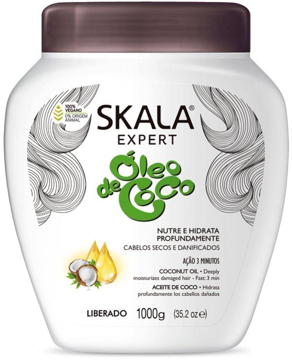 imagem de MASC CAB SKALA 1KG OLEO DE COCO