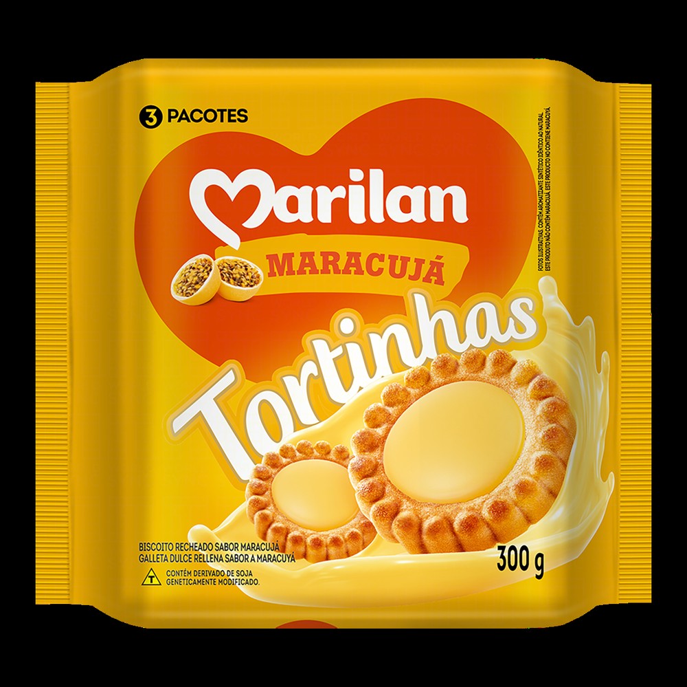 imagem de BISC MARILAN 300G TORTINHA MARACUJA