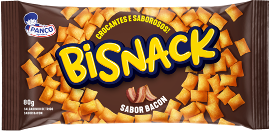 imagem de SALGADINHO BISNACK BACON 80G