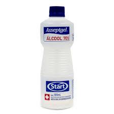 imagem de ALCOOL LIQ 70%  ASSEPTGEL START 500ML