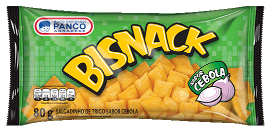 imagem de SALGADINHO BISNACK CEBOLA 80G