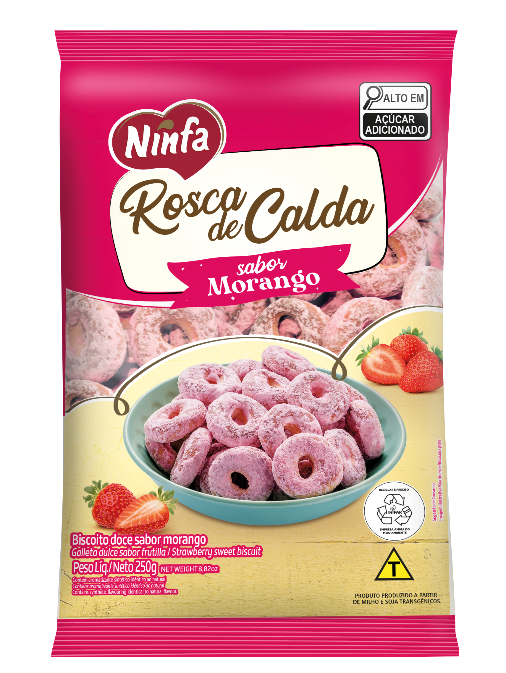 imagem de BISC NINFA  ROSC DE CAL MOR 250G
