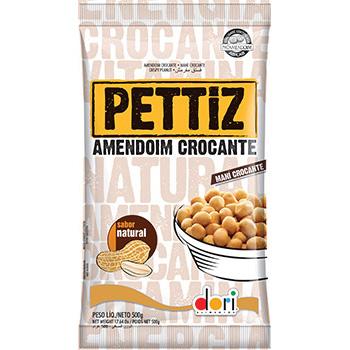 imagem de AMENDOIM JAPONES PETTIZ CROC NATURAL 500G