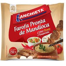 imagem de FAROFA ANCHIETA MANDIOCA TEMP PICANTE 250G