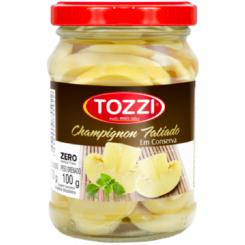 imagem de CHAMPIGNON FATIADO TOZZI 100G