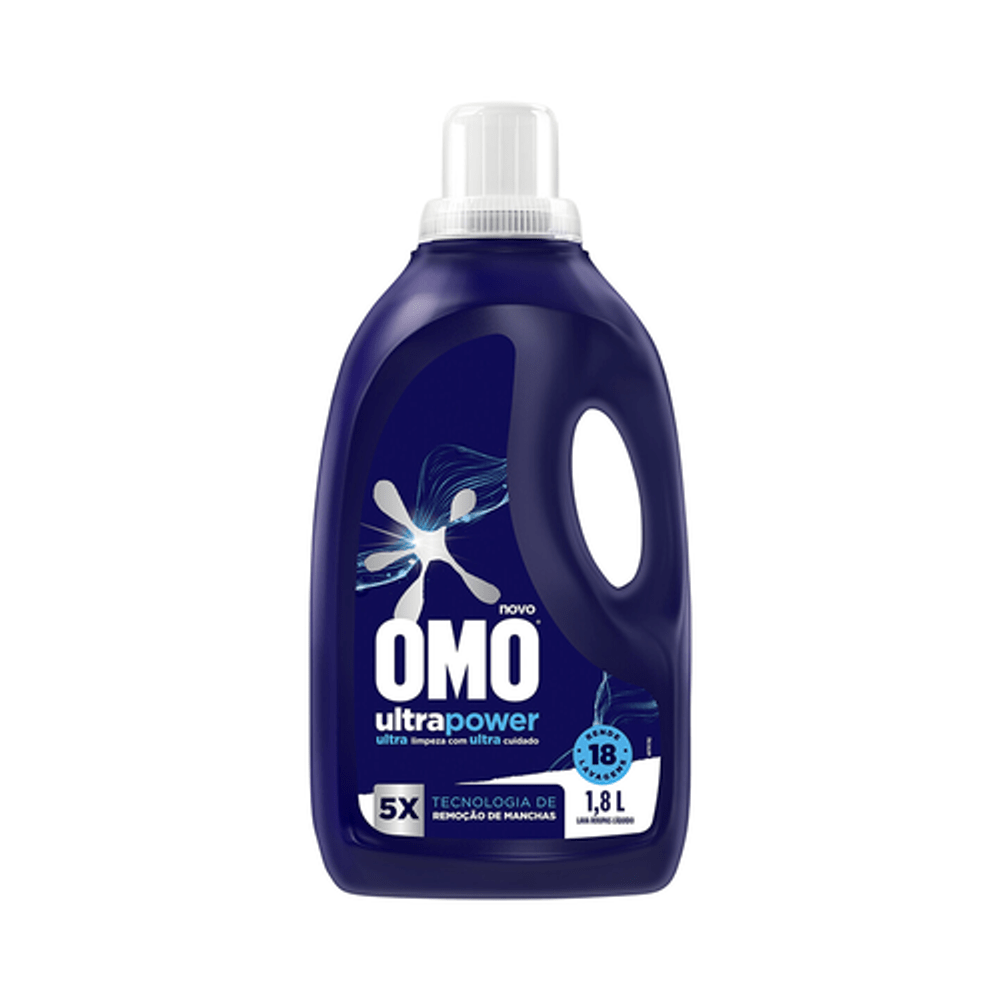 imagem de LAVA ROUPAS OMO LIQ  ULTRA POWER 1,8L