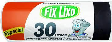 imagem de SACO LIXO FIX LIXO ROLO 30 LTS PRETO C50 - UN