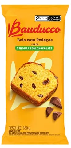 imagem de BOLO BAUDUCCO CENOURA C CHOC 200G