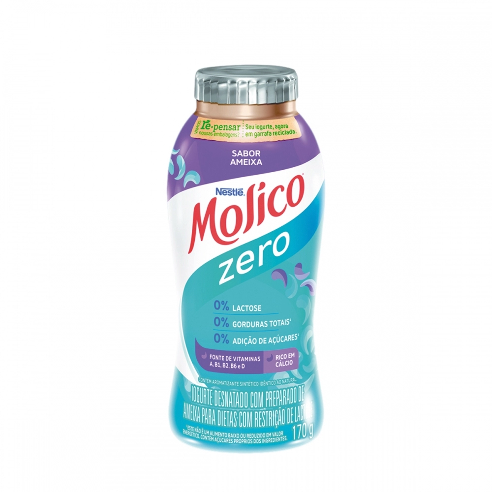imagem de IOGURT NESTLE MOLICO AMEIXA ZERO LACT 170G