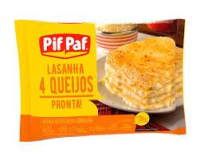 imagem de LASANHA PIF PAF 4 QUEIJOS 600G