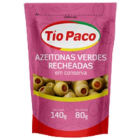 imagem de AZEITONA TIO PACO VERDE RECHEADA 80G