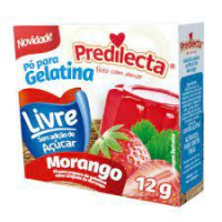 imagem de PO GELATINA LIVRE PREDILECTA MORANGO 12G