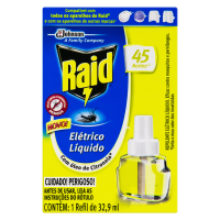 imagem de INSET LIQ ELETRICO RAID PROTECTOR REFIL CITRONELA 32,9ML