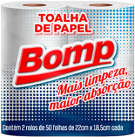 imagem de PAPEL TOALHA BOMP 2UN