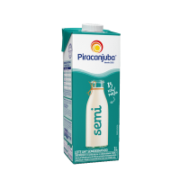 imagem de LEITE UHT SEMIDESNATADO PIRACANJUBA 1L