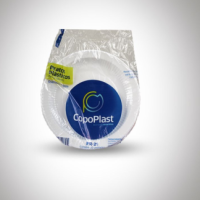 imagem de PRATOS PLASTICOS DESC COPOPLAST RASO C 10 PR21 CN