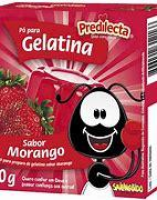 imagem de PO GELATINA PREDILECTA MORANGO 20G