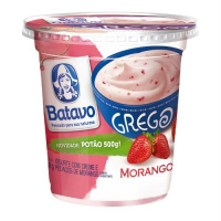 imagem de IOGURT BATAVO GREGO MORANGO 450G