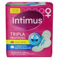 imagem de ABS INTIMUS GEL TRIP PROT SUAVE C/ABAS 8UN