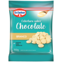 imagem de COBERT MOEDA CHOC.OETKER  BRANCO 350G