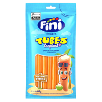 imagem de BALA FINI MINI TUBES TROPICAL   80G