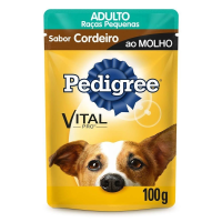 imagem de PEDIGREE ADULTO CORDEIRO AO  MOLHO SACHE 100G