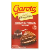 imagem de CHOCOLATE PO GAROTO CX 200G