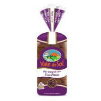 imagem de PAO VALE DO SOL INTEGRAL C UVA PASSAS 400G