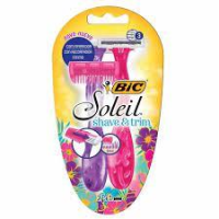 imagem de APAR DEP BIC SOLEIL SHAVE&TRIM 3LAM C/2