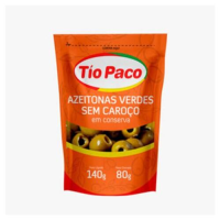 imagem de AZEITONA TIO PACO VERDE S/CAROCO 80G