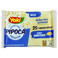 imagem de MILHO PIPOCA POPCORN MICROO YOKI MANTEIGA 90G