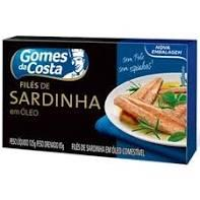 imagem de FILE SARDINHA GOMES DA COSTA OLEO 125G