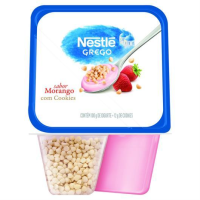 imagem de IOGURT NESTLE GREGO MORANGO+ COOKIE 112G