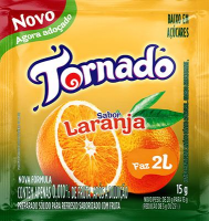 imagem de REFRESCO TORNADO LARANJA I 15GR