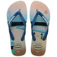 imagem de CHIN HAVAIANA HYPE AREIA/AZUL COMFY 39/40