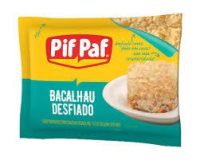 imagem de BACALHAU DESSALGADO PIF PAF DESFIADO 300G