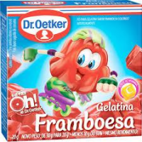 imagem de PO GELATINA FRAMBOESA DR OETKER 20G