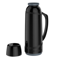 imagem de GARRAFA TERM SOPRANO 1L CRISTAL PRETA
